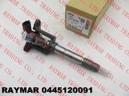 BOSCH Genuine common rail fuel injector assy 0445120091, 107755-0300, F01G09P1XE for MITUSBISHI FUSO ME193983