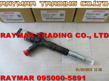 China DENSO common rail injector 095000-5891, 095000-5740 for TOYOTA 23670-30080, 23670-39135 supplier