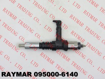 DENSO Genuine common rail fuel injector 095000-6140 for KOMATSU SAA6D140E-5 6261-11-3200, 6261113200