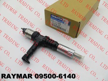 DENSO Genuine common rail fuel injector 095000-6140 for KOMATSU SAA6D140E-5 6261-11-3200, 6261113200