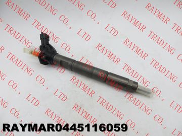BOSCH Genuine common rail injector 0445116059, 0445116019 for FIAT 580540211, IVECO 5801540211, 504385557