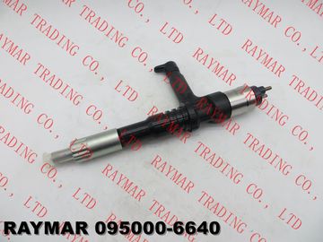 DENSO Genuine common rail fuel injector 095000-6640 for KOMATSU SAA6D125E-5 6251-11-3200, 6251-11-3201