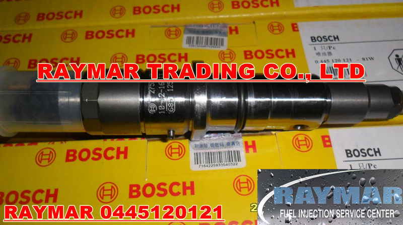 Bosch common rail injector 0445120121 for Cummins ISLE 4940640