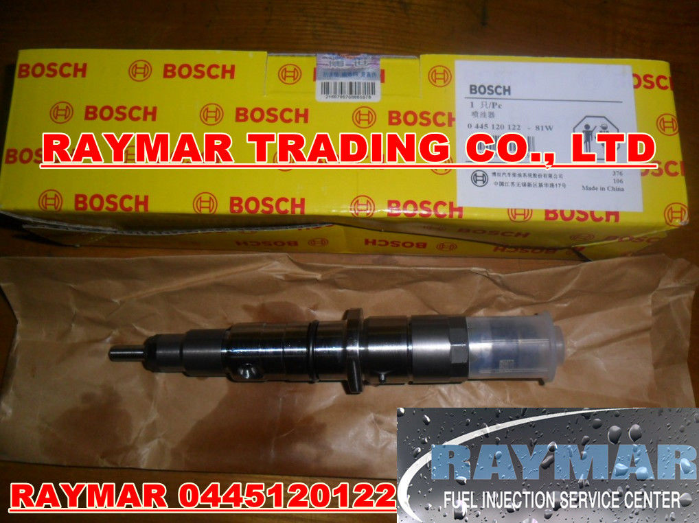 Bosch common rail injector 0445120122 for Cummins ISLE 4942359