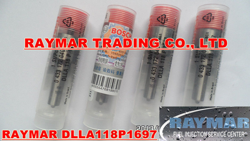 Bosch fuel injector nozzle 0433172040 DLLA118P1697 for Cummins 0445120125