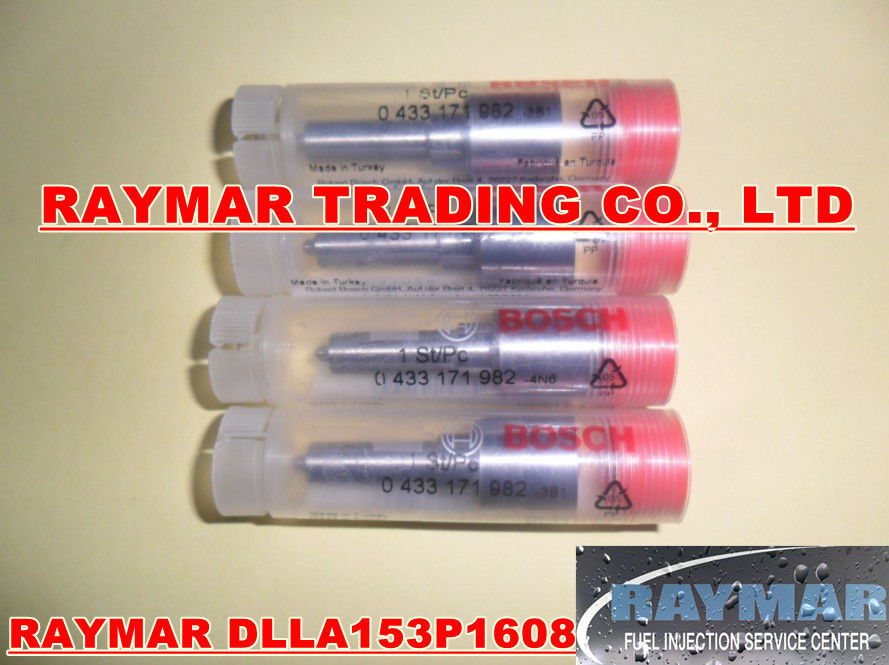 Bosch common rail injector nozzle DLLA153P1608 for 0445110274 0445110275 
