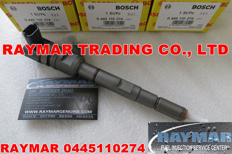 Bosch common rail injector 0445110274 for HYUNDAI 33800-4A500 in stock!