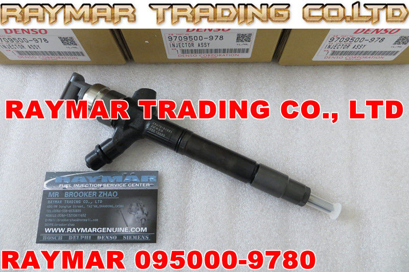 DENSO common rail injector 095000-9780, 095000-7711 for TOYOTA 23670-51031, 23670-51030