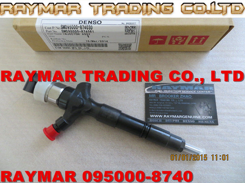 DENSO common rail injector 095000-8740, 095000-8530 for TOYOTA 23670-0L070, 23670-09360