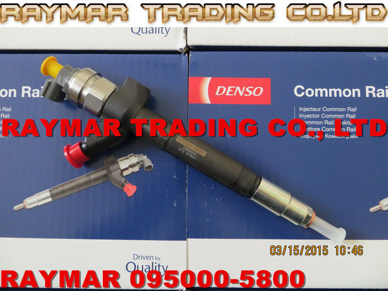 DENSO common rail injector 095000-5800 6C1Q-9K546-AC for FORD,FIAT,CITROEN,PEUGEOT