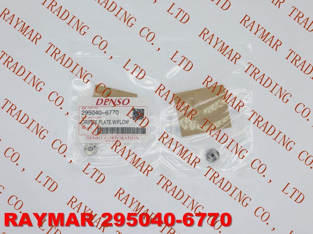 DENSO Fuel injector control valve, orifice plate 295040-6770, 295040-6780, 295040-6790
