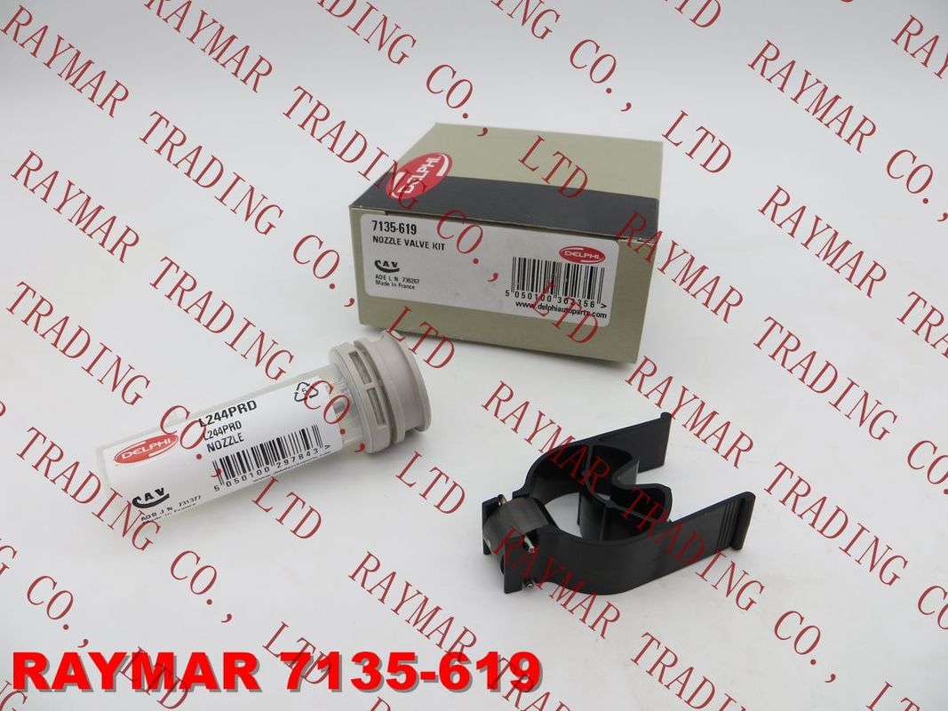 DELPHI Fuel injector nozzle and valve kit 7135-619 for EJBR04501D, A6640170121