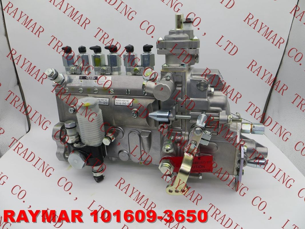 ZEXEL Fuel injection pump 101609-3650, F01G0V0002  for Cummins 4063208, KOMATSU 6738-71-1310, 6738711310,