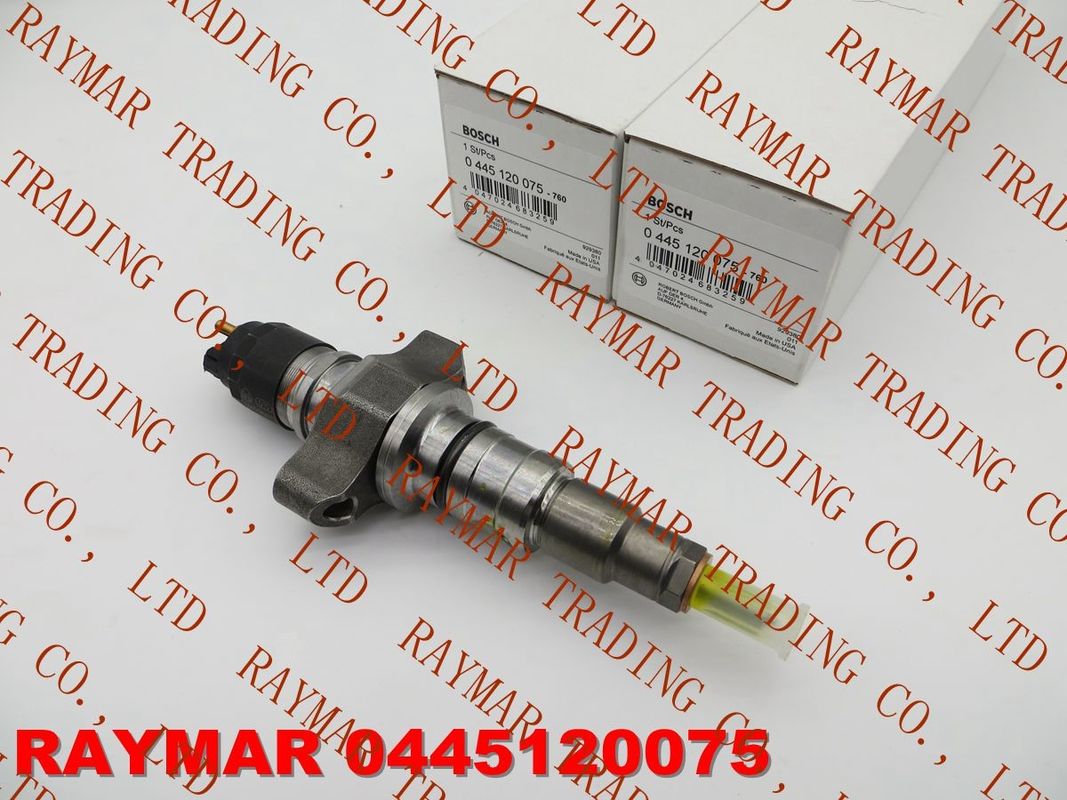 BOSCH Common rail injector 0445120075 for IVECO 504128307, 5801382396, CASE NEW HOLLAND 2855135