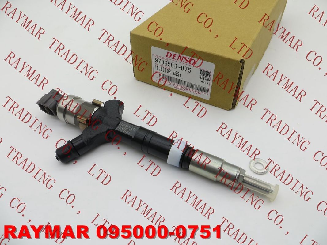 DENSO Common rail injector 095000-0750, 095000-0751, 095000-0530 for TOYOTA 23670-30020, 23670-39025, 23670-39026