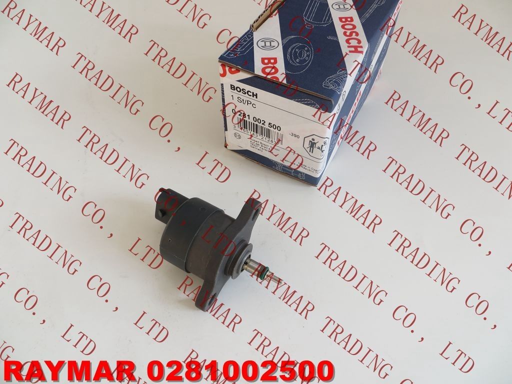 BOSCH Fuel pump pressure regulator, DRV 0281002500 for FIAT 9949317, IVECO 504016314, 42538165, RENAULT 5001857386
