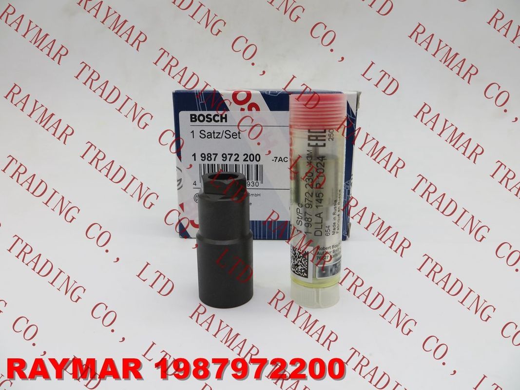 BOSCH Genuine common rail fuel nozzle DLLA145P1024 for TOYOTA injectors, including the nozzle holder