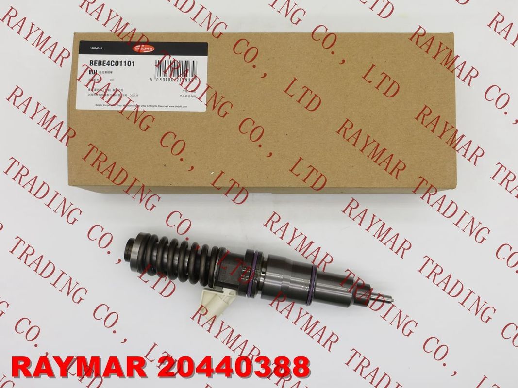 DELPHI Genine electric unit fuel injector BEBE4C01001, BEBE4C01101, BEBE4C02002 for VOLVO D12 Engine 20440388, 85000071