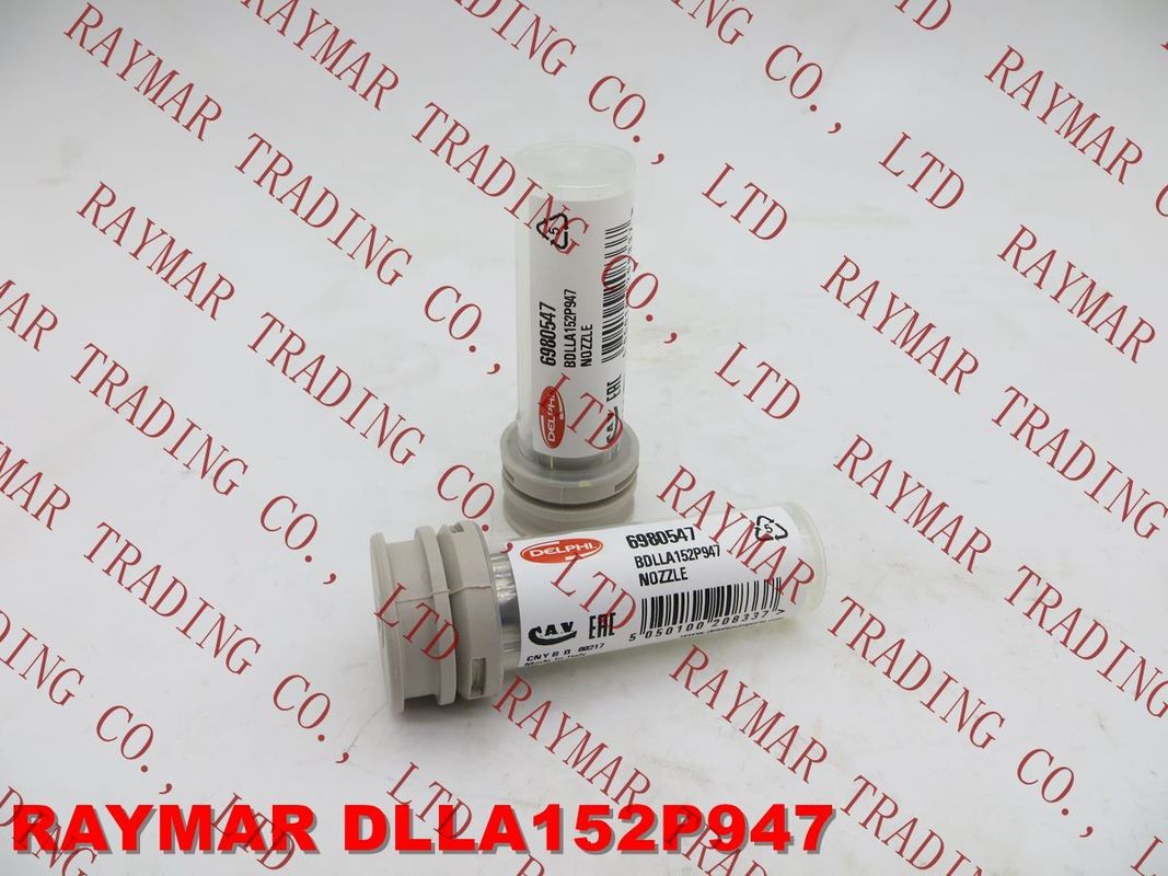 DELPHI Genuine common rail fuel nozzle DLLA152P947, 6980547 for 095000-6250, 095000-6253, 16600-EB70A, 16600-EB70D