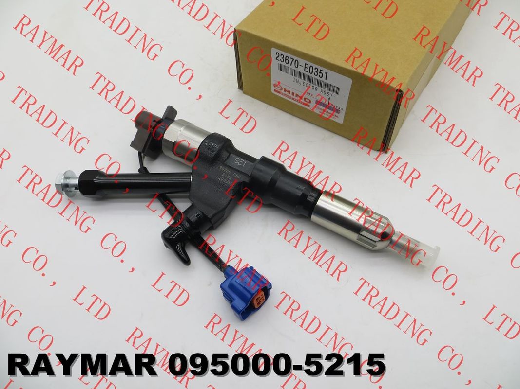 DENSO Common rail fuel injector 095000-5210, 095000-5213, 095000-5215 for HINO P11C 23910-1252, 23670-E0350, 23670-E0351
