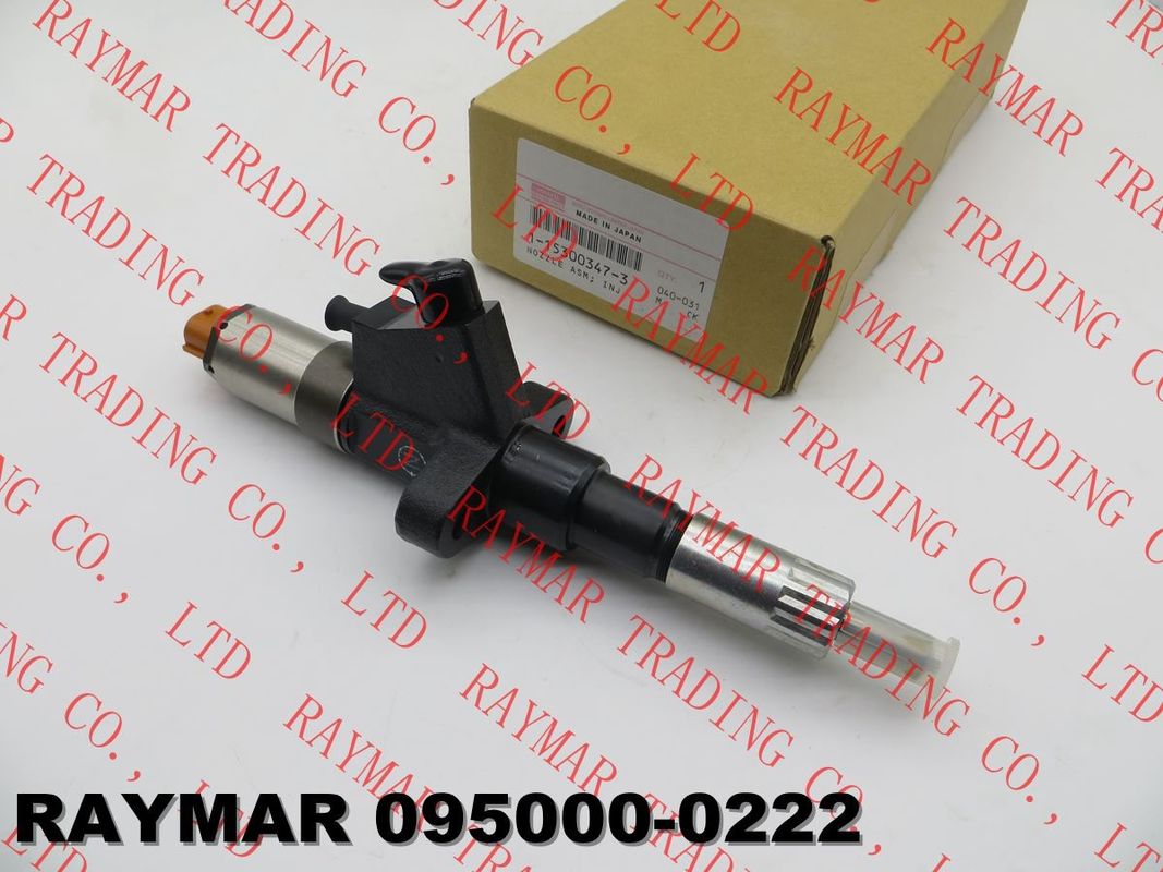 DENSO Genuine common rail fuel injector 095000-0220, 095000-0221, 095000-0222 for ISUZU 6SD1 1153003473, 1-15300347-3
