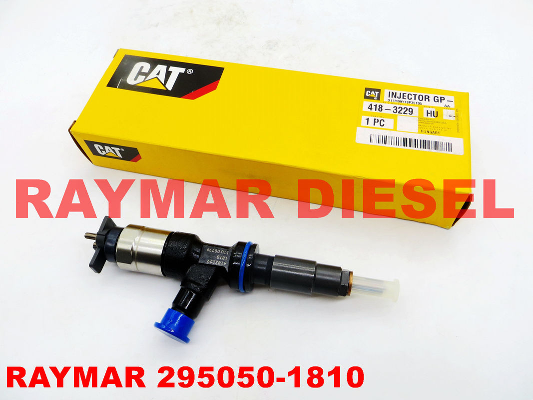 DENSO Genuine common rail fuel injector 295050-1810 for CAT C4.4 418-3229, 4183229