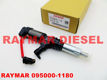 China DENSO Genuine common rail fuel injector 095000-1180, 9709500-118 for MITSUBISHI 6M60T ME300331 factory